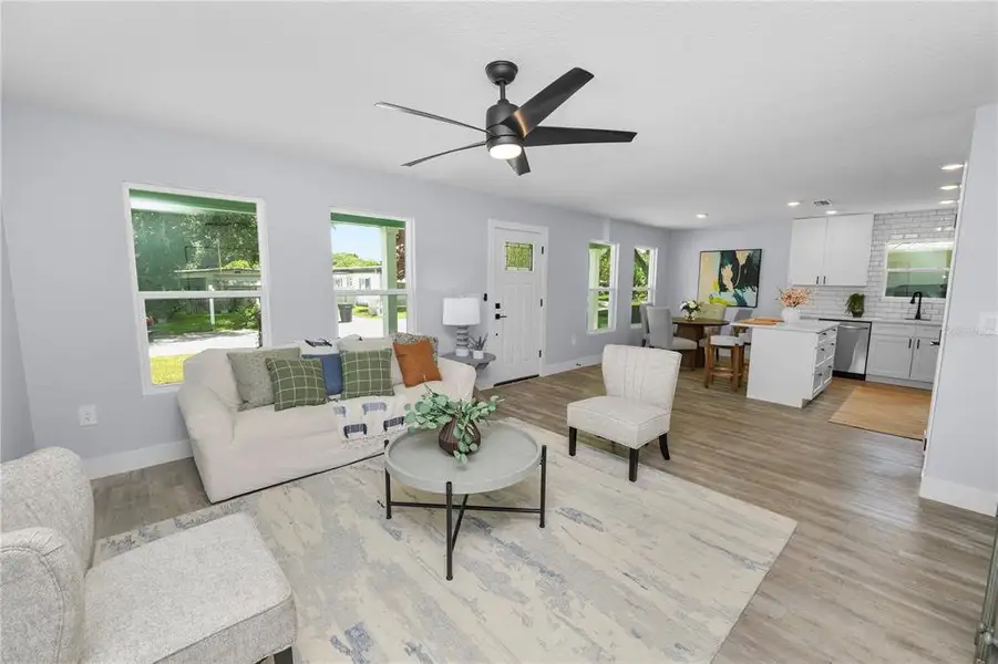 Furnished interior view inside a new home in , Lakeland (Image 10). Furnished interior view inside a new home in , Lakeland (Image 10).