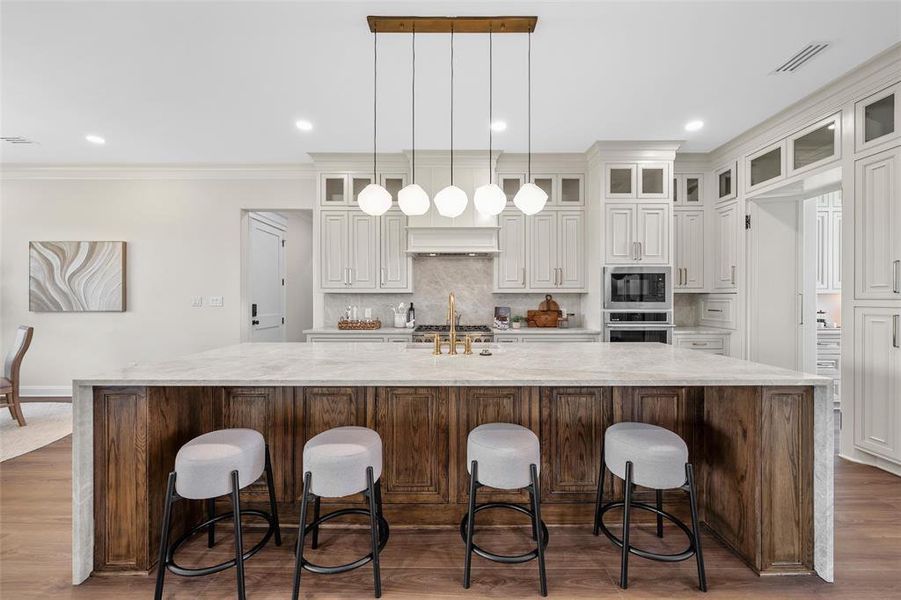 Furnished interior view inside a new home in , Woodway (Image 9).