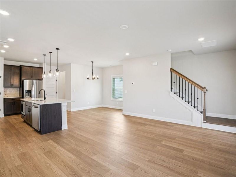 Spacious, unfurnished interior of a new home in Hemingway - Cottage Series, Cumming (Image 11).