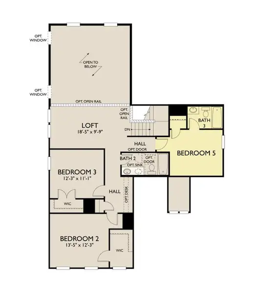 2D floor plan layout of this home in , Ravenel, SC (Image 3).