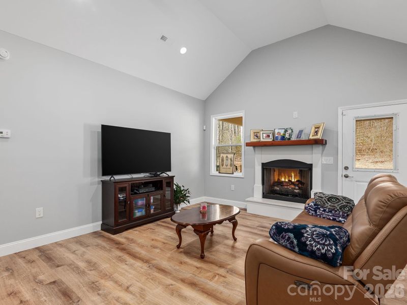 Furnished interior view inside a new home in , Hendersonville (Image 16).