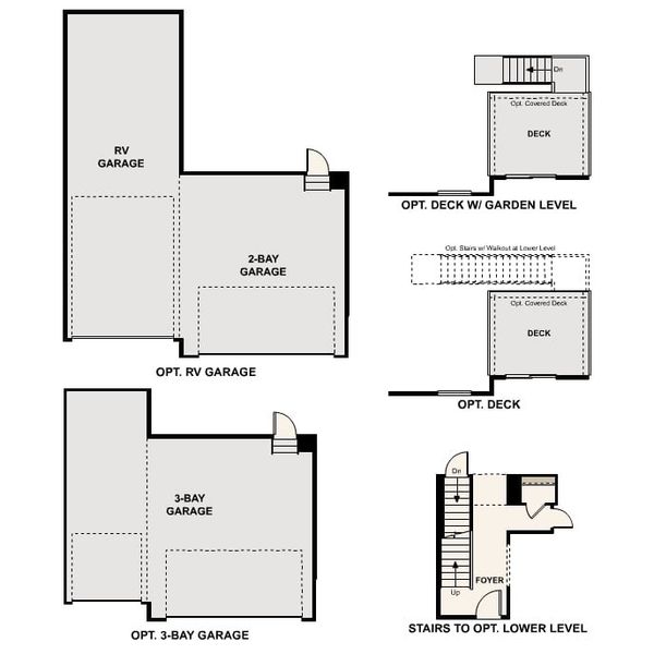 2D floor plan layout for the Ontario by Century Communities in Spring Valley Ranch, Elizabeth, CO (Image 4). 2D floor plan layout for the Ontario by Century Communities in Spring Valley Ranch, Elizabeth, CO (Image 4).