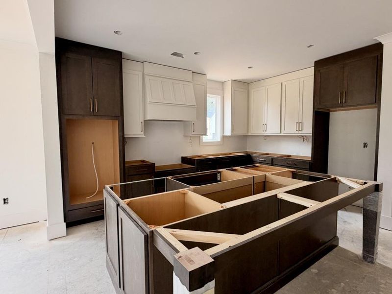 In-progress construction of a new home in Livingstone Park, Kennesaw, GA (Image 34).