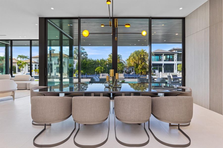 Furnished interior view inside a new home in , Boca Raton (Image 14). Furnished interior view inside a new home in , Boca Raton (Image 14).