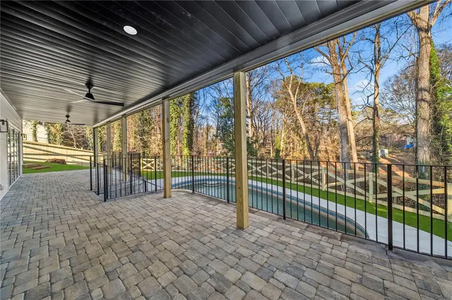 Exterior details and patio area of a home in , Duluth (Image 3).