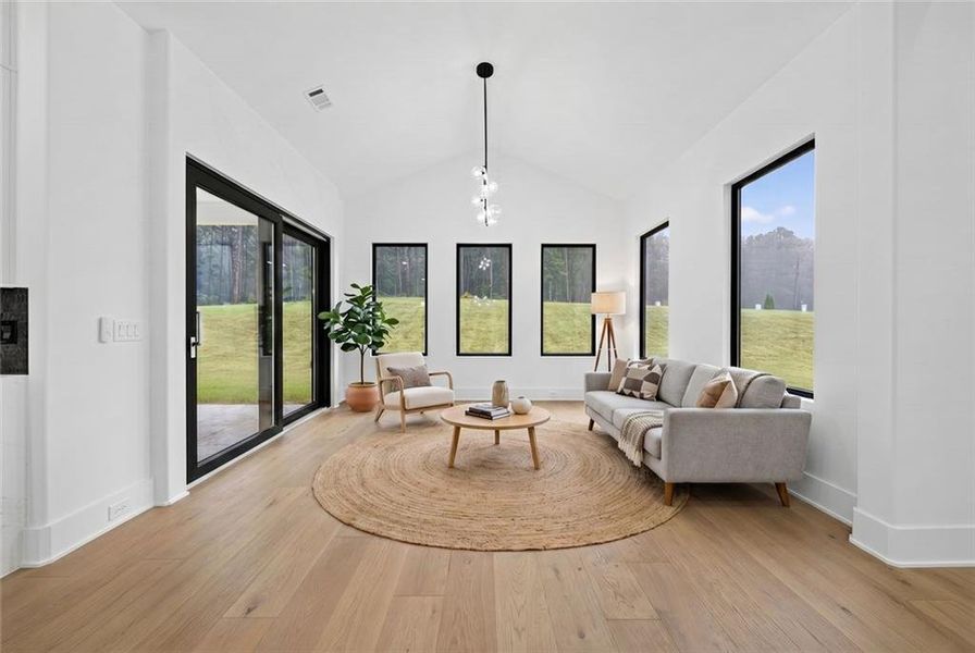 Furnished interior view inside a new home in , Auburn (Image 36). Furnished interior view inside a new home in , Auburn (Image 36).