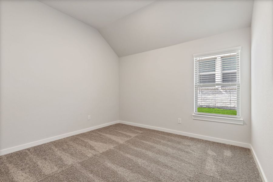 Bedroom in the Jade II home plan by Trophy Signature Homes – REPRESENTATIVE PHOTO Bedroom in the Jade II home plan by Trophy Signature Homes – REPRESENTATIVE PHOTO