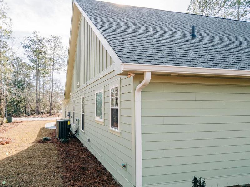 Exterior details and patio area of a home in , Walterboro (Image 29).