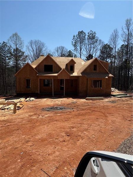 In-progress construction of a new home in , Ball Ground, GA (Image 44).