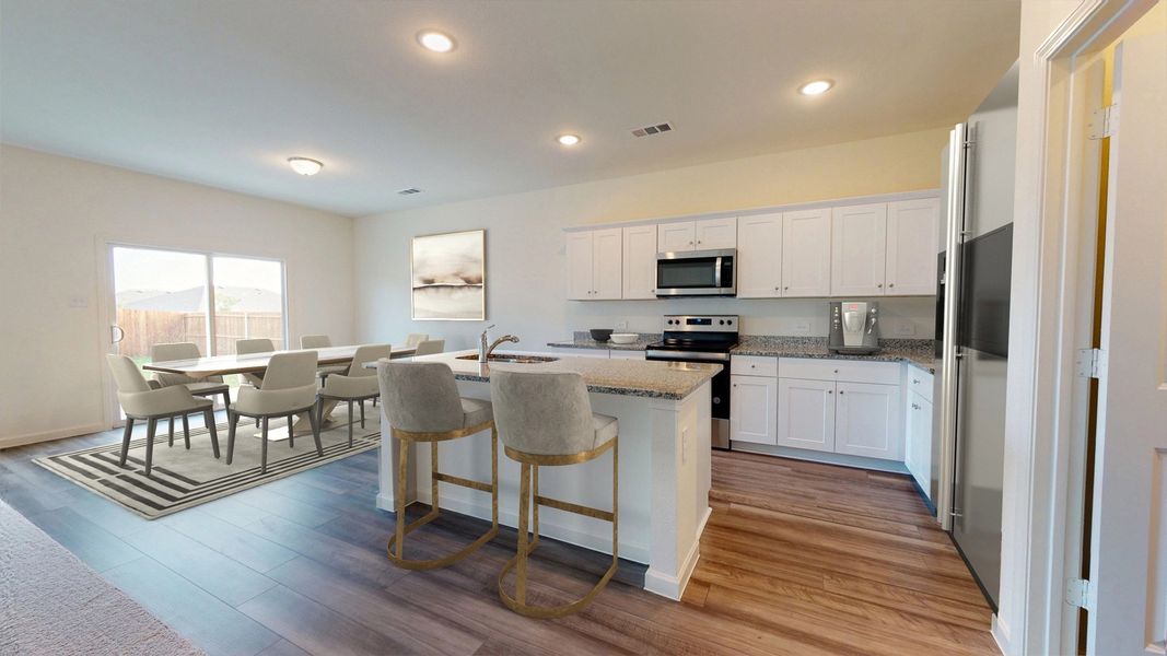 Representative furnished interior of a home built from the Hubble by Starlight Homes in Bayview, Conway (Image 4).