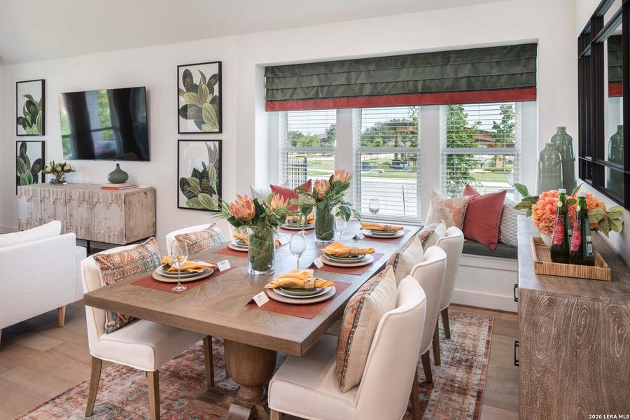 Furnished interior view inside a new home in Davis Ranch, San Antonio (Image 15).