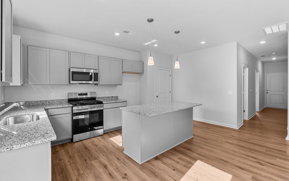 Furnished interior view inside a new home in Bell West, Kernersville (Image 8).
