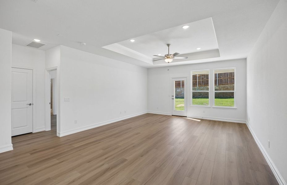 Spacious, unfurnished interior of a new home in Rosemary Fields, Godley (Image 11).