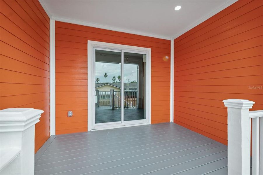 Exterior details and patio area of a home in , Hudson (Image 36).