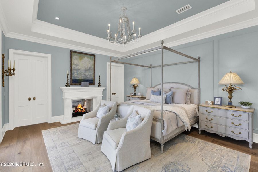 Furnished interior view inside a new home in , Ponte Vedra Beach (Image 55).