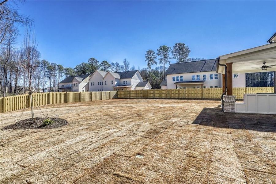 Exterior details and patio area of a home in , Grayson (Image 3).