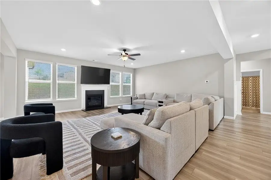 Furnished interior view inside a new home in , Stockbridge (Image 29).