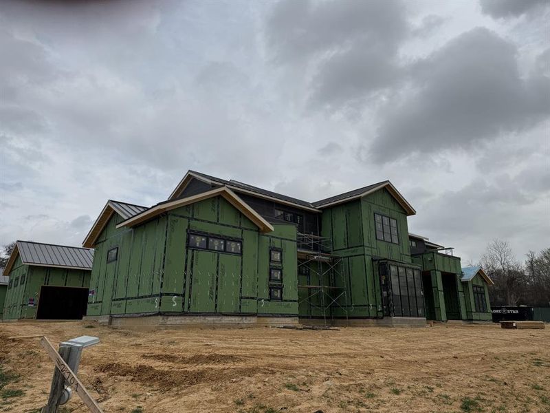 In-progress construction of a new home in , Westlake, TX (Image 10). In-progress construction of a new home in , Westlake, TX (Image 10).