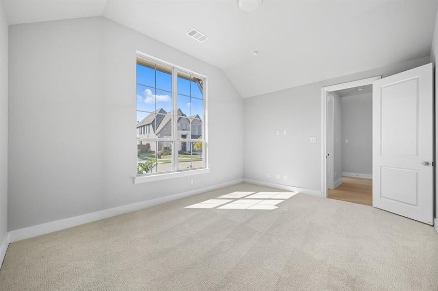 Spacious, unfurnished interior of a new home in Mosaic: 40ft. lots, Prosper (Image 21).