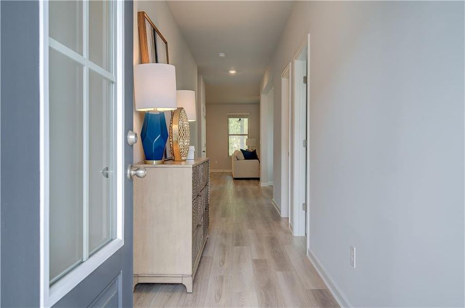 Furnished interior view inside a new home in Hamilton Lakes, Lawrenceville (Image 11).