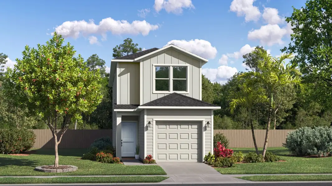 Exterior F with landscaping Exterior F with landscaping