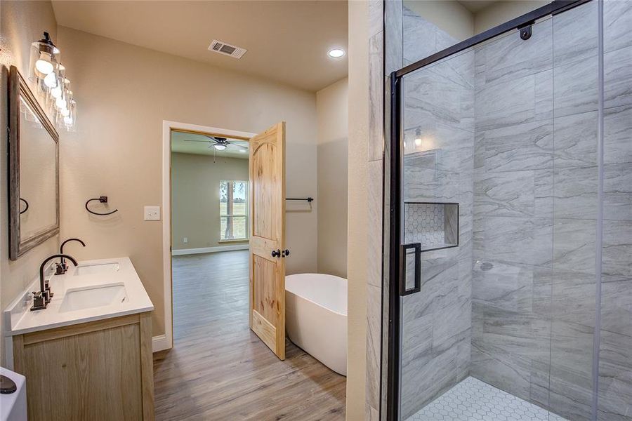 Furnished interior view inside a new home in , Terrell (Image 14). Furnished interior view inside a new home in , Terrell (Image 14).