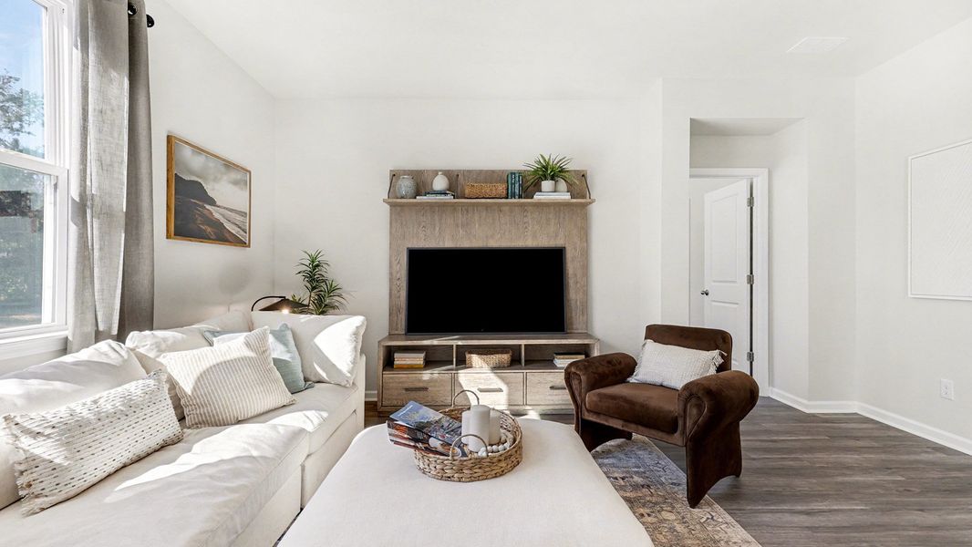 Furnished interior view inside a new home in Sandridge Park, Little River (Image 13). Furnished interior view inside a new home in Sandridge Park, Little River (Image 13).