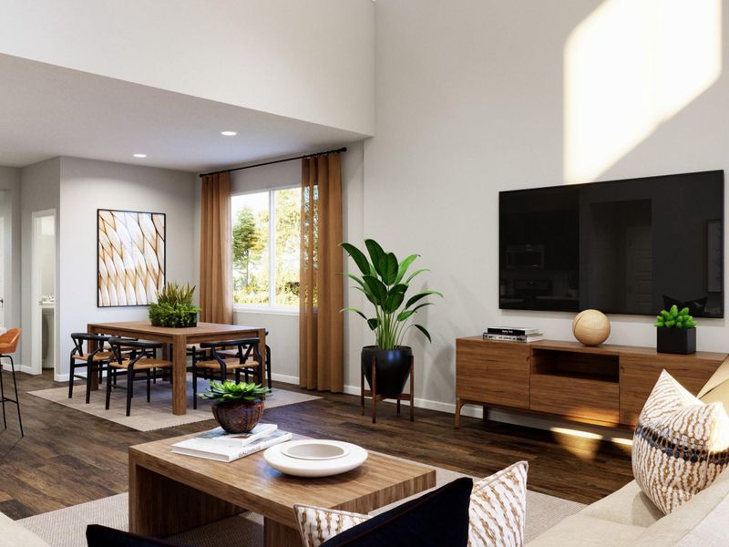 Photos are a representation of the floor plan. Options and interior selections will vary.