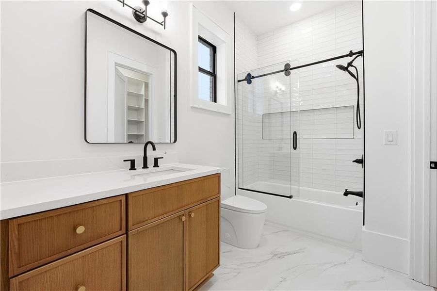 Furnished interior view inside a new home in , Buford (Image 15).