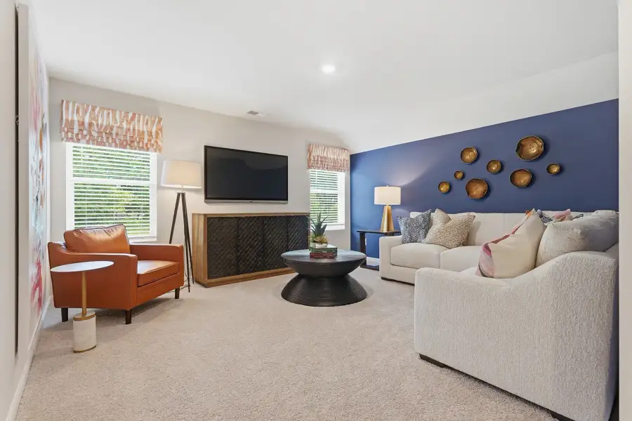 Representative furnished interior of a home built from the Gwinnett II - Genesis Value Collection by Mungo Homes in Fairfield Place East and West, Chesnee (Image 13).