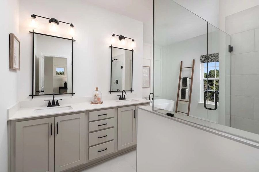 Representative furnished interior of a home built from the Oakland by Ashton Woods in Promenade at Clari Park, Murfreesboro (Image 13).