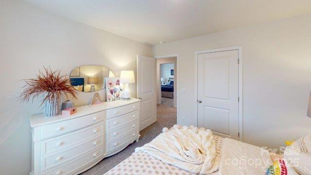 Furnished interior view inside a new home in Falls at Hickory, Hickory (Image 26).