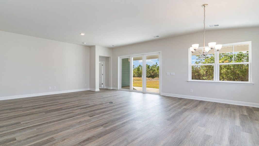 Spacious, unfurnished interior of a new home in Auberon Woods, Conway (Image 9).