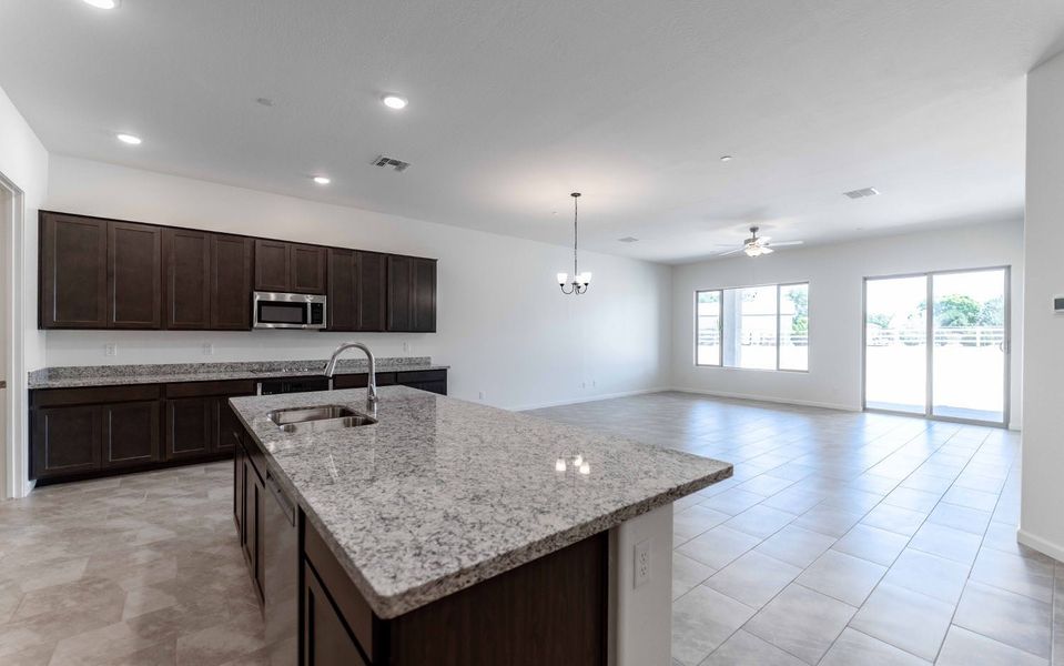 Furnished interior view inside a new home in Heritage Pointe, Chino Valley (Image 5).