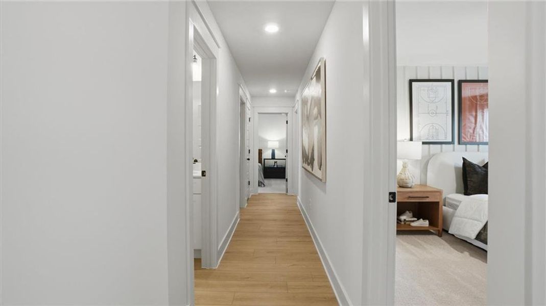 Furnished interior view inside a new home in Brighton, Locust Grove (Image 27).
