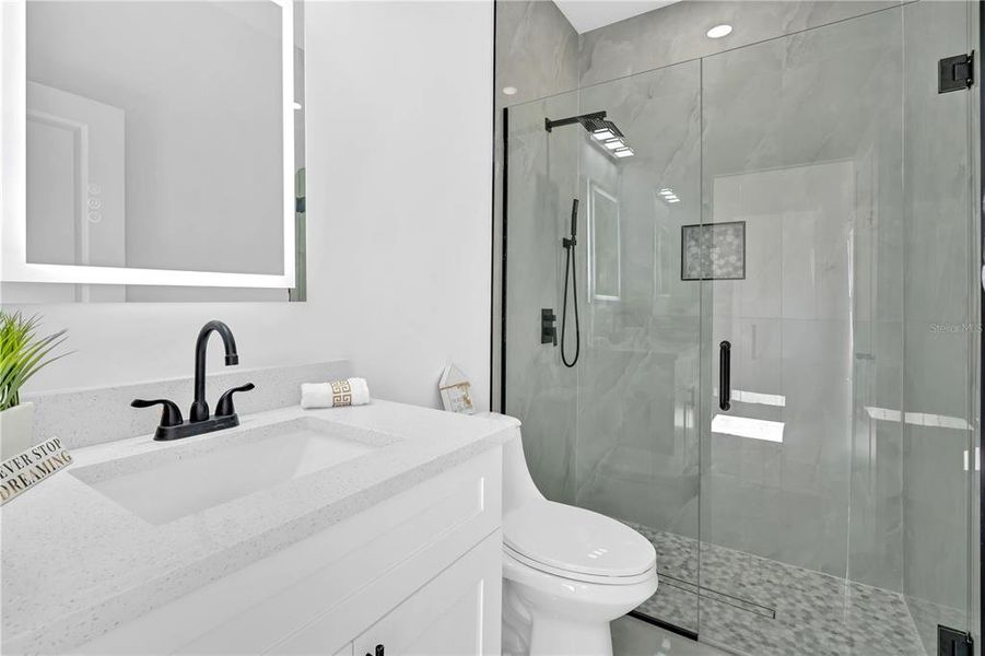 Furnished interior view inside a new home in , Punta Gorda (Image 13).