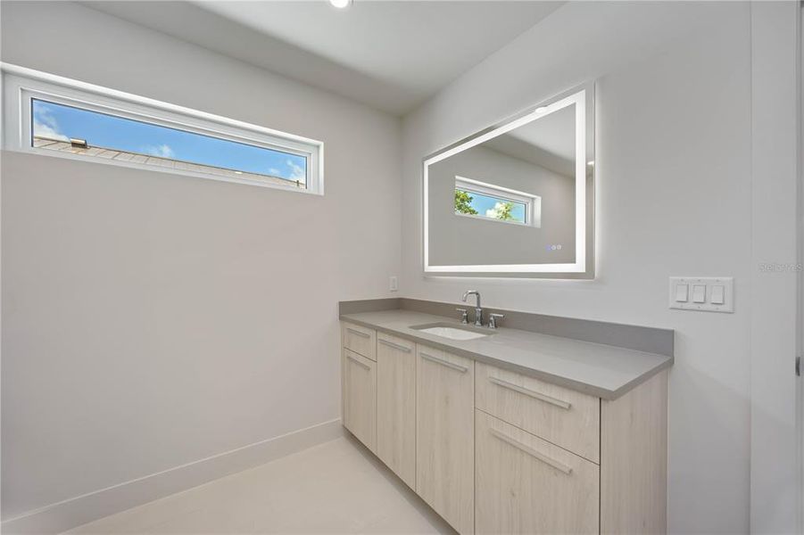Furnished interior view inside a new home in , Sarasota (Image 61).
