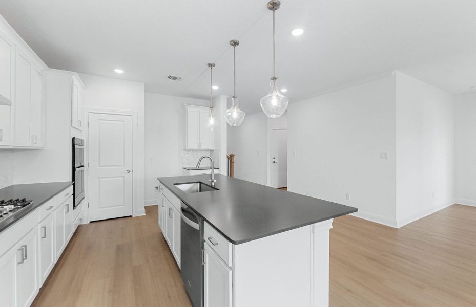 Furnished interior view inside a new home in Saddleback at Santa Rita Ranch, Liberty Hill (Image 10).