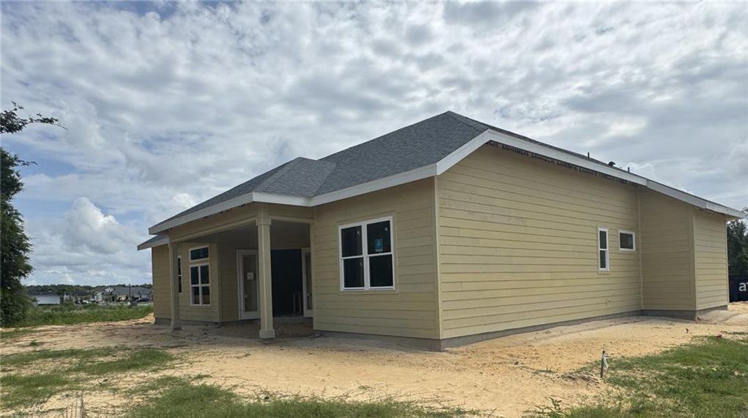 In-progress construction of a new home in Laureate Village, Newberry, FL (Image 8).