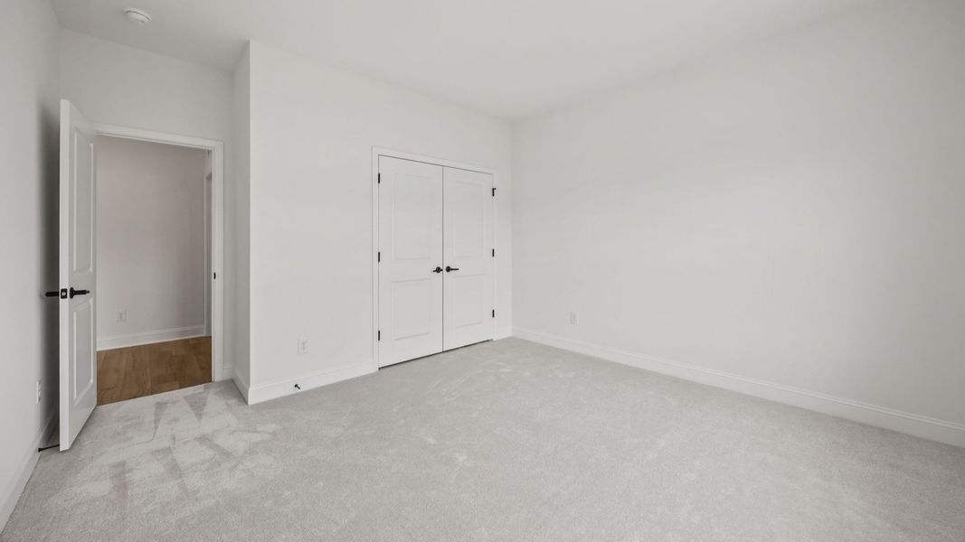 Brentwood Single Family home in River District by DRB Homes in Charlotte NC- Bedroom