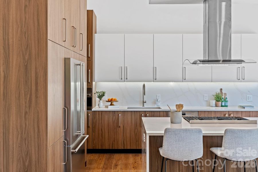 Furnished interior view inside a new home in , Mills River (Image 7).