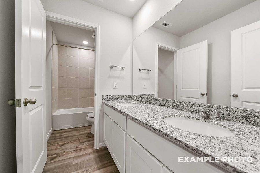 Furnished interior view inside a new home in Emberly, Beasley (Image 6).