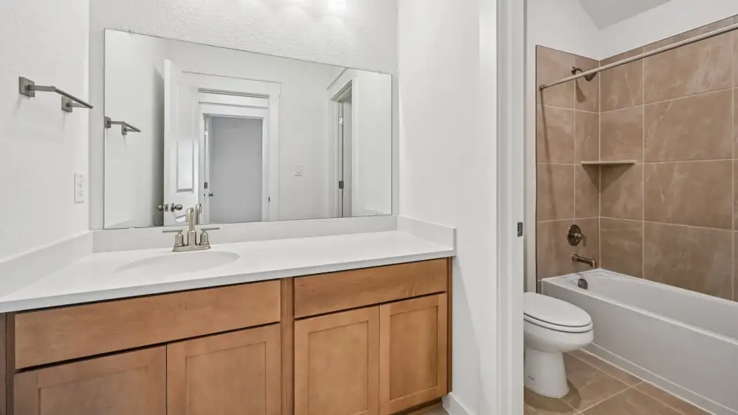 Furnished interior view inside a new home in Flora, Hutto (Image 29).