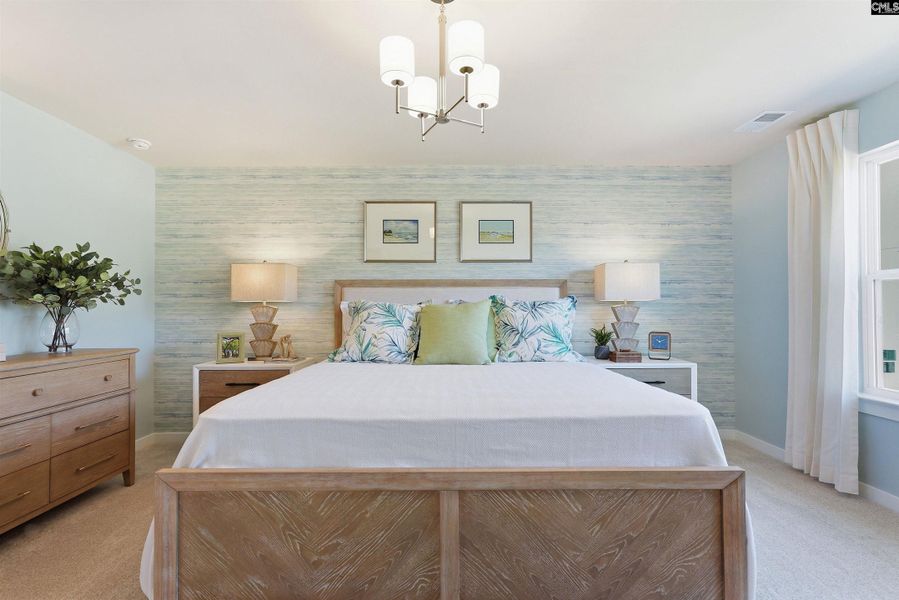 Furnished interior view inside a new home in Boykin Hills, Chapin (Image 32).