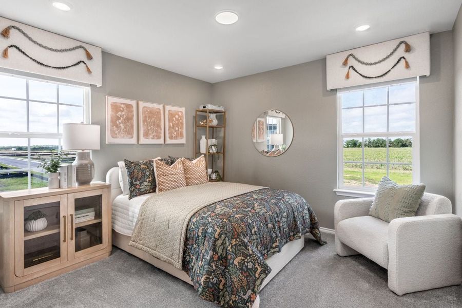 Representative furnished interior of a home built from the 2071 by KB Home in Watermill-Heritage Collection, Uhland (Image 16). Representative furnished interior of a home built from the 2071 by KB Home in Watermill-Heritage Collection, Uhland (Image 16).