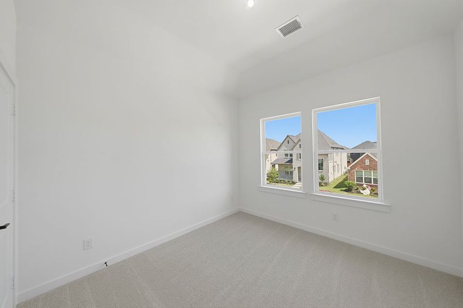 Spacious, unfurnished interior of a new home in Light Farms Brenham - 40' Lots, Celina (Image 30).