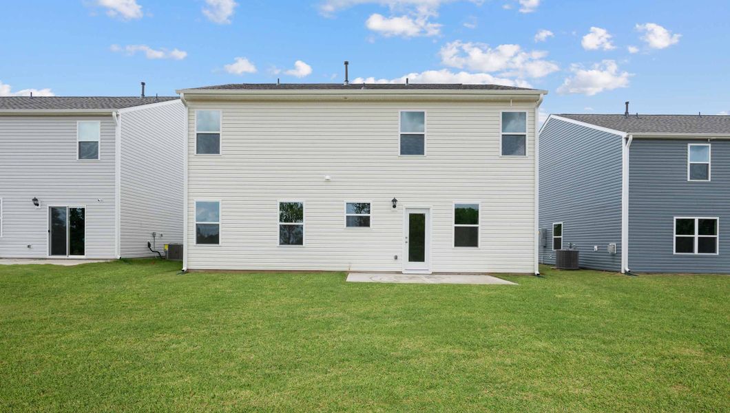 Exterior details and patio area of a home in Sage Grove, Lyman (Image 20). Exterior details and patio area of a home in Sage Grove, Lyman (Image 20).