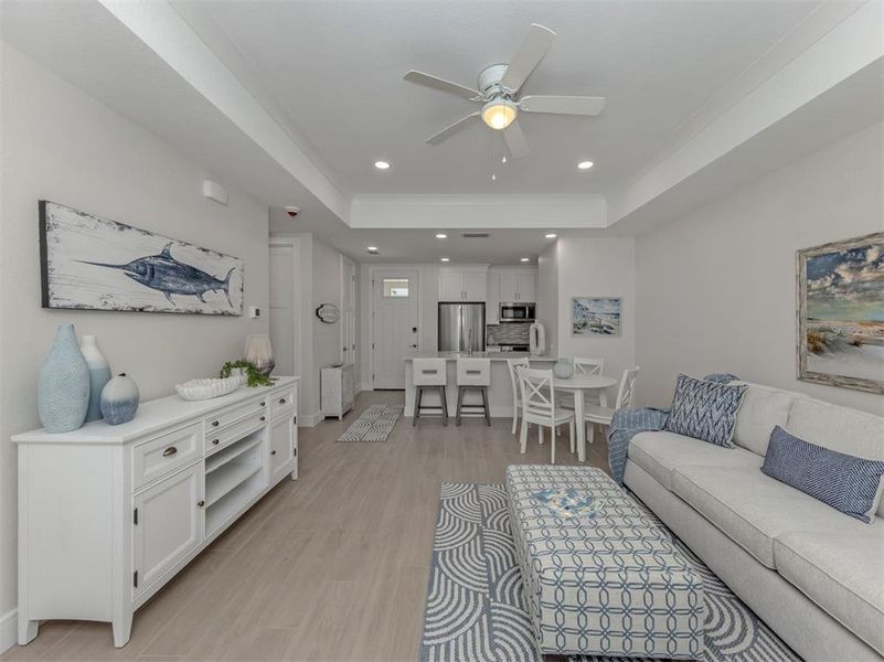 Furnished interior view inside a new home in , Venice (Image 6).