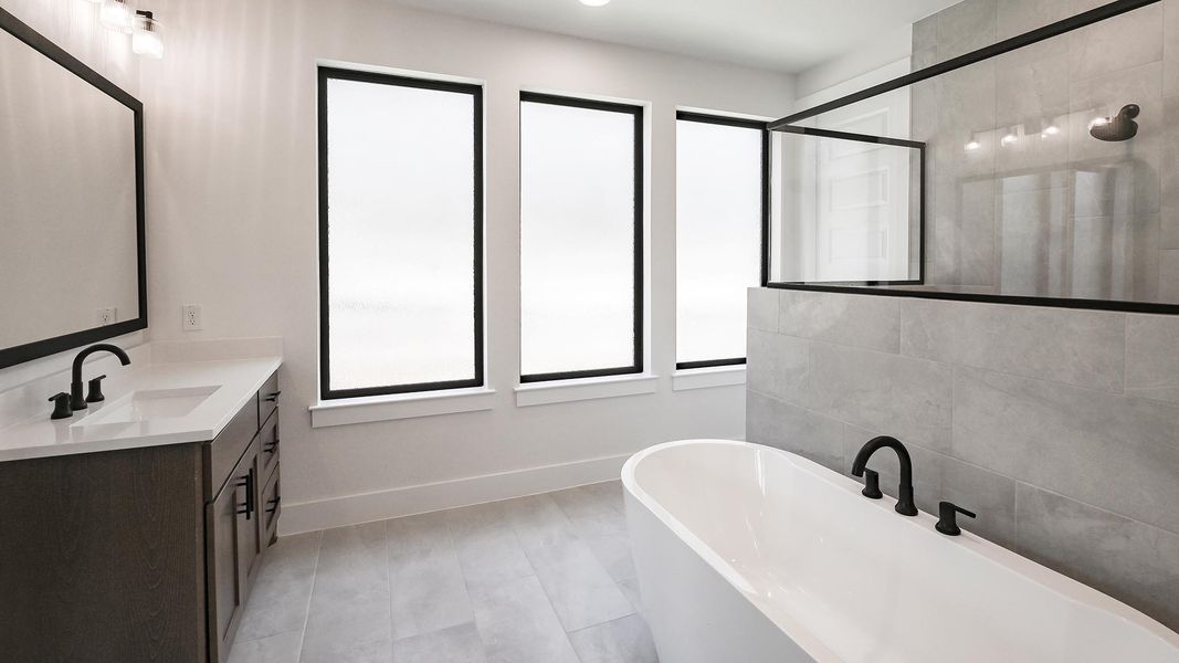Furnished interior view inside a new home in Parten, Austin (Image 11).