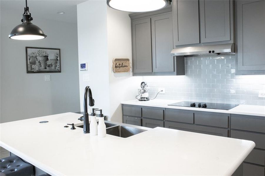 Close-up of interior finishes inside a home in , Mansfield (Image 32).